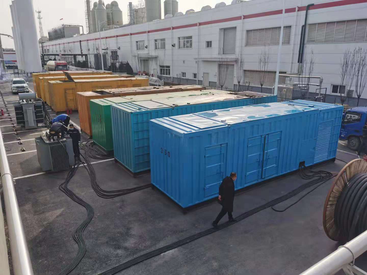 轵城镇发电机出租-两相发电机与三相发电机有何区别?